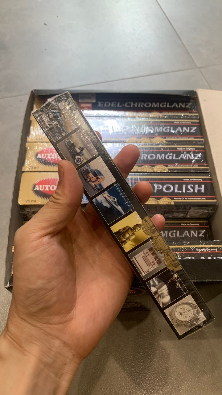 Kem đánh bóng kim loại Autosol Metal Polish Edel-Chromlanz 75ml Đức