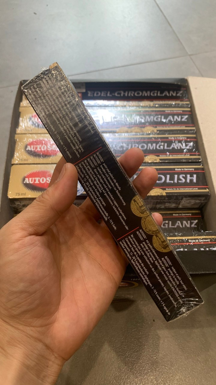 Kem đánh bóng kim loại Autosol Metal Polish Edel-Chromlanz 75ml Đức