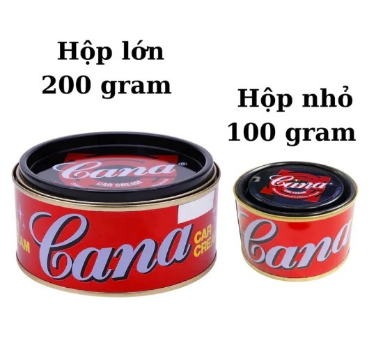 Kem đánh bóng xóa xước, bảo vệ lớp mạ Crom Cana Car Cream