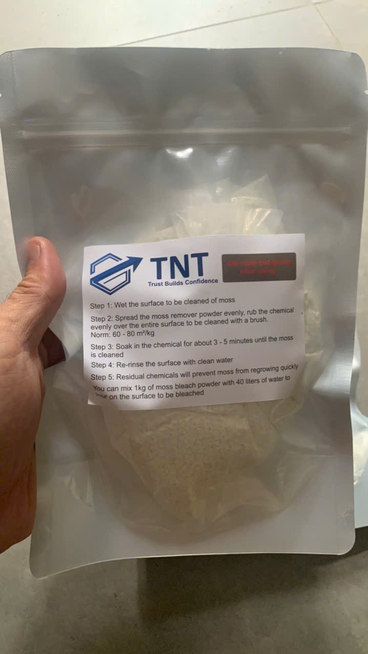 Bột tẩy rong rêu xanh TNT hiệu quả chính hãng
