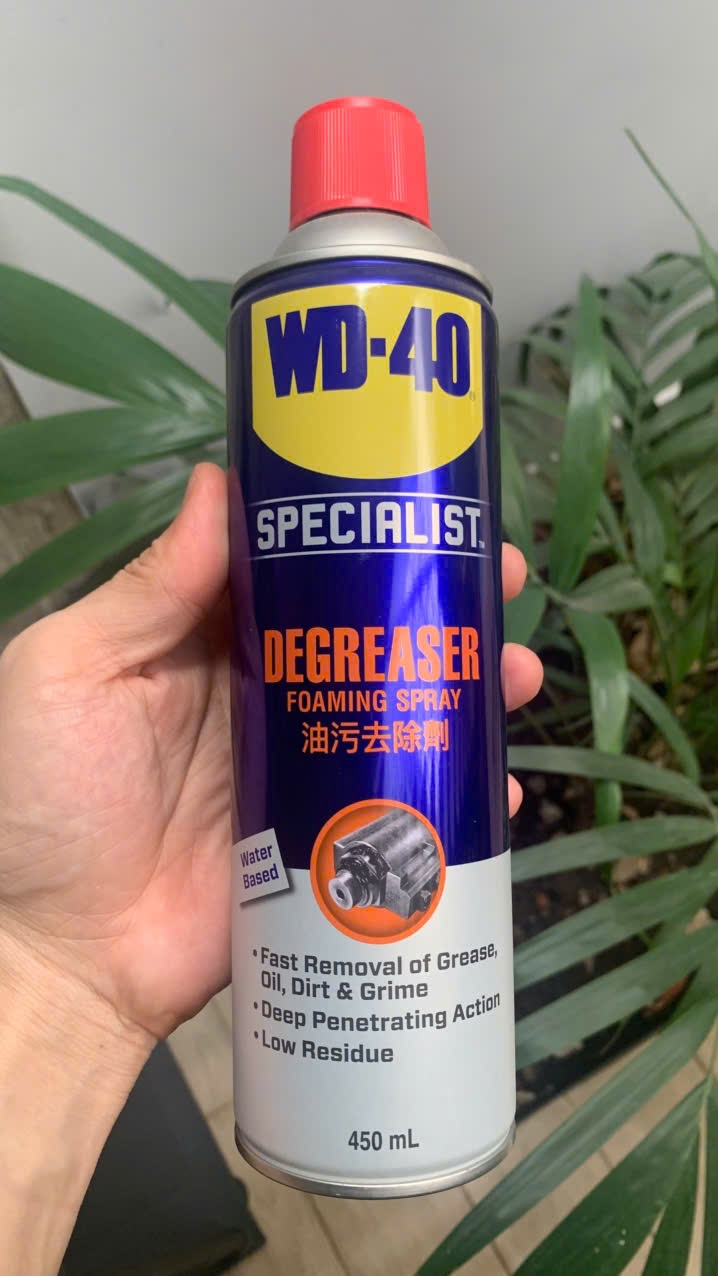 Chất tẩy dầu mỡ, cặn dầu WD-40 (WD40) Specialist Fast Acting Degreaser 350030 450ml