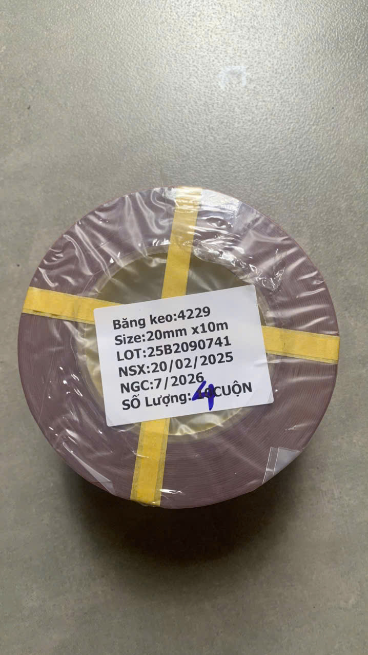 Băng keo cường lực 2 mặt siêu dính, siêu chắc 3M 4229P