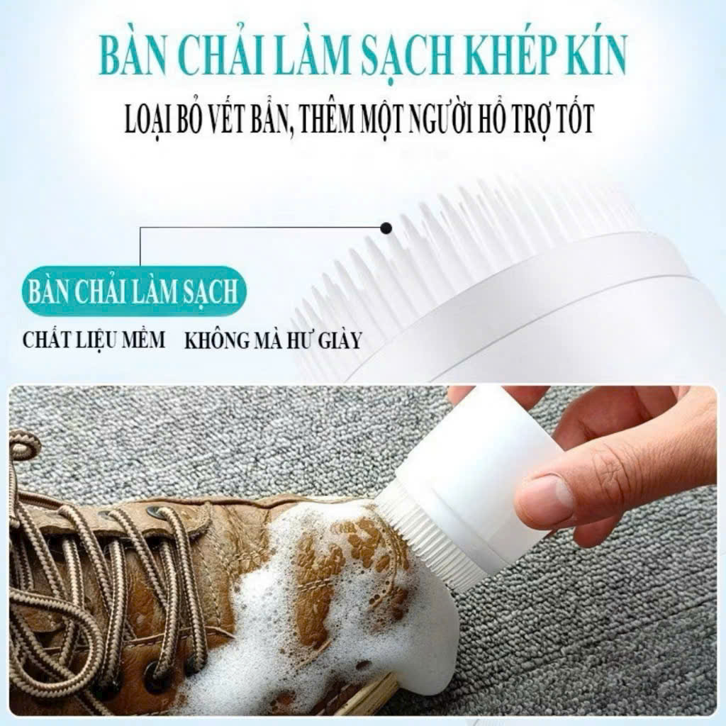 Chai xịt vệ sinh giày dép Sneaker Foam Detergent 300ml