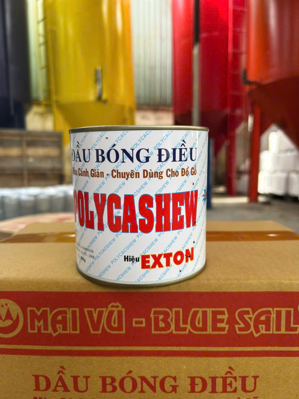 Dầu bóng điều màu cánh gián Exton 700ml