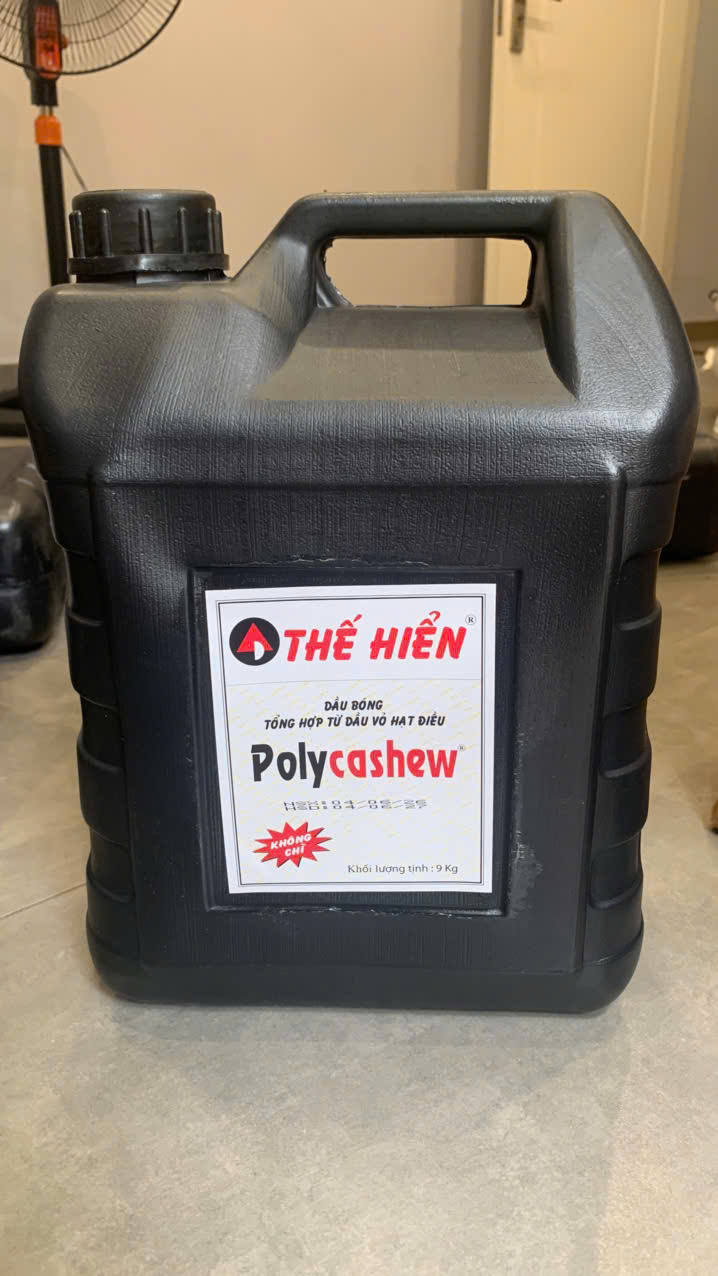 Dầu điều (sơn mài) Thế Hiển Polycashew 9kg