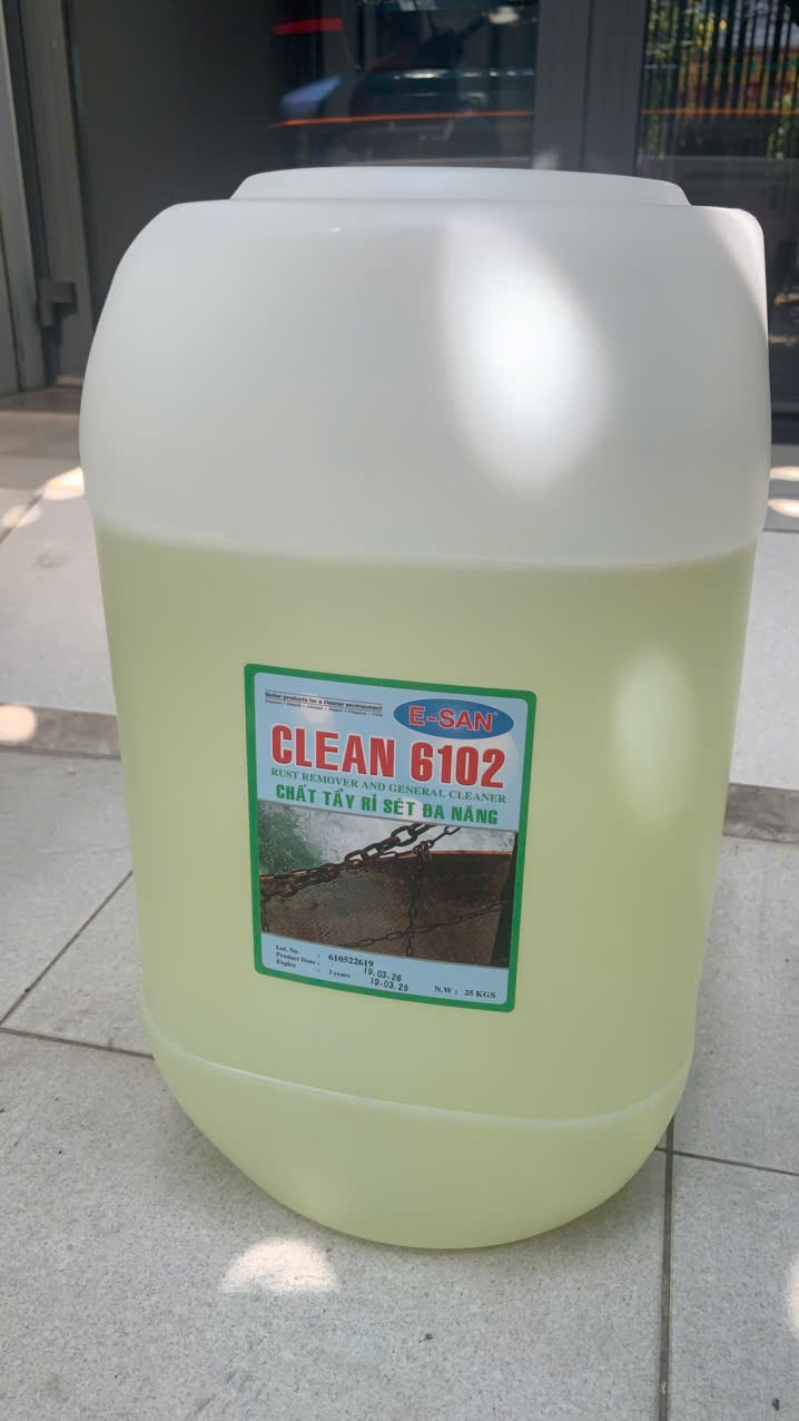 Hóa chất tẩy rỉ sét Clean 6102 25kg