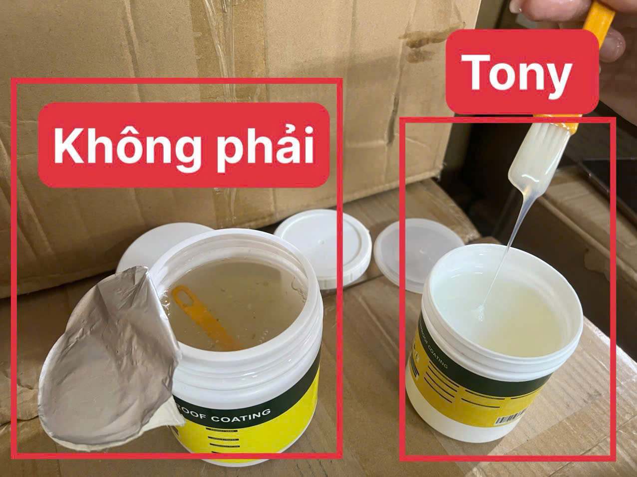 Keo chống thấm tường sàn trong suốt hiệu quả 300g