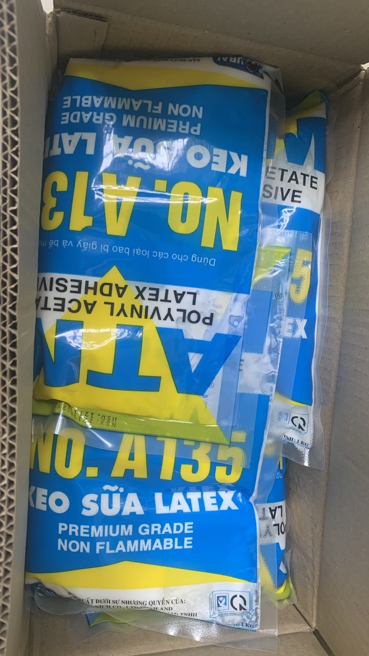 Keo sữa Latex ATM A135 không gây cháy bịch 1kg