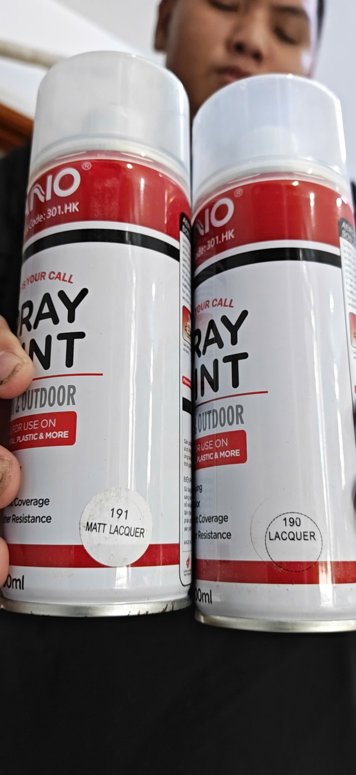 Sơn xịt phủ bóng hiệu ứng bóng trong Sano SN190 400ml