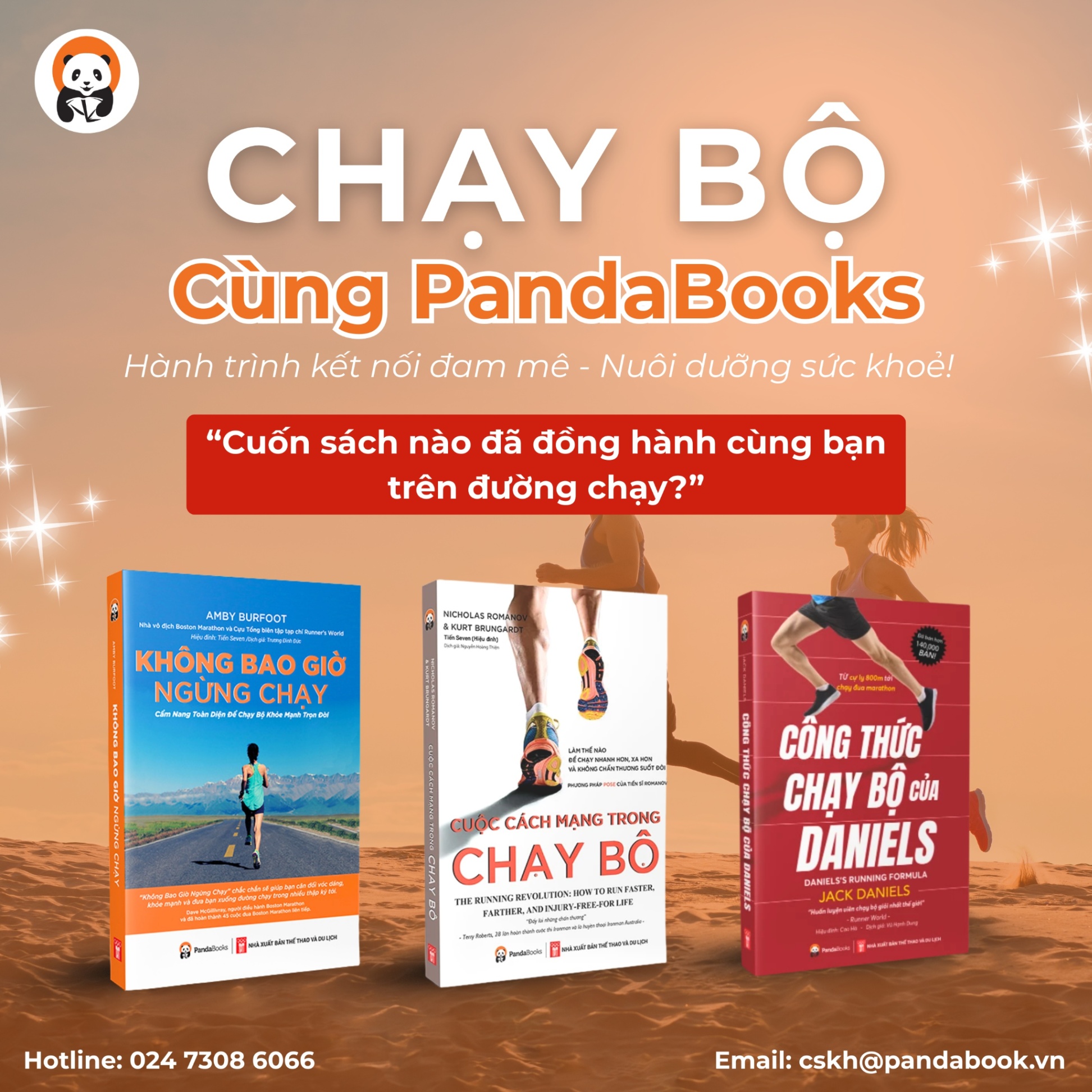 Chạy Bộ Cùng PandaBooks - Hành trình kết nối đam mê, nuôi dưỡng sức khoẻ!