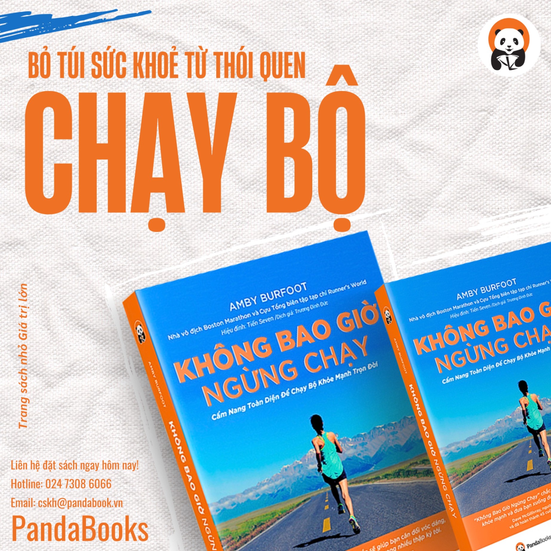 ✨ BỎ TÚI SỨC KHOẺ – TỪ THÓI QUEN CHẠY BỘ ✨