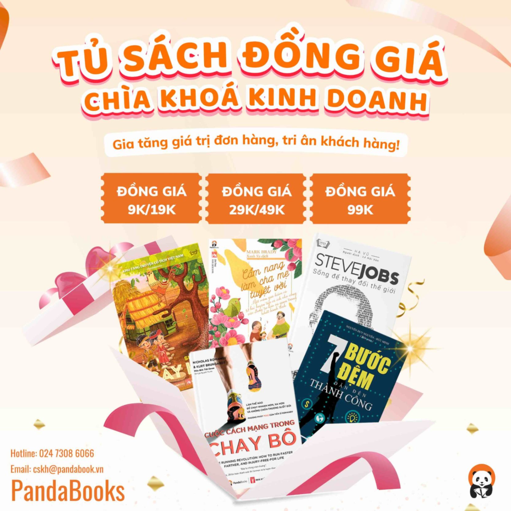 💯 TỦ SÁCH ĐỒNG GIÁ – CHÌA KHOÁ KINH DOANH ĐA DẠNG