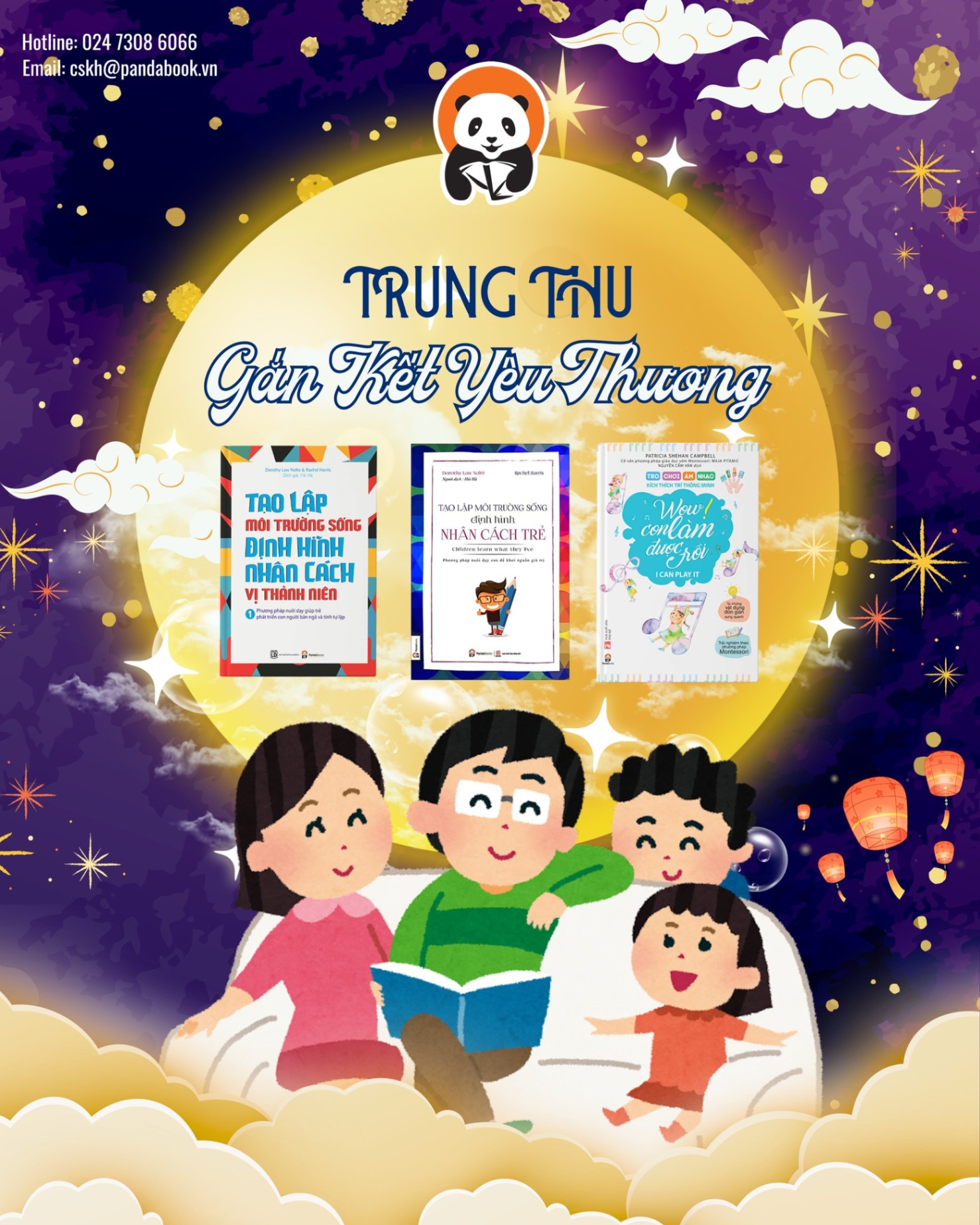 📚 Trung Thu – Gắn Kết Gia Đình Qua Từng Trang Sách 🌙✨