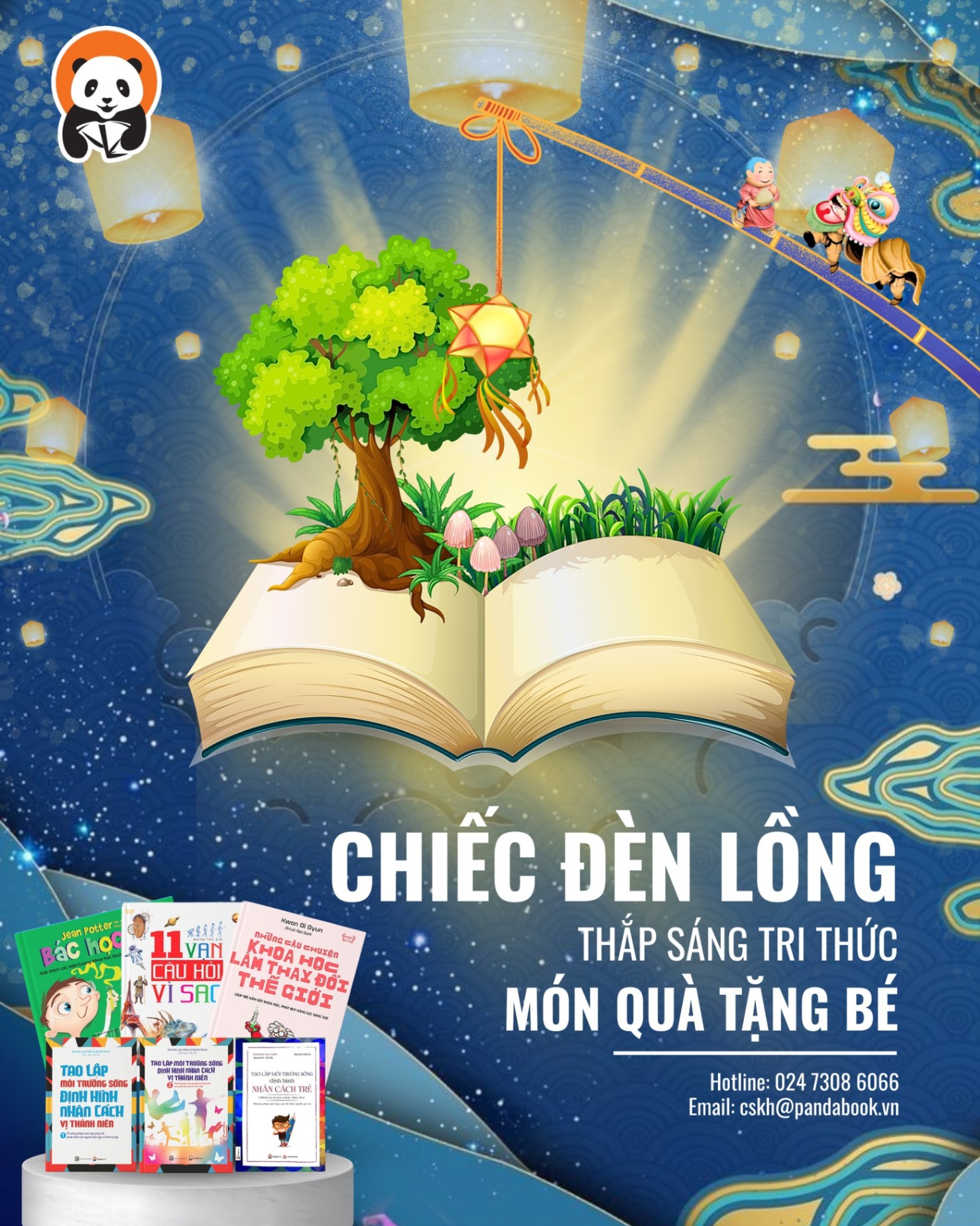 Sách – Tri Thức Bền Vững, Món Quà Ý Nghĩa Tết Trung Thu
