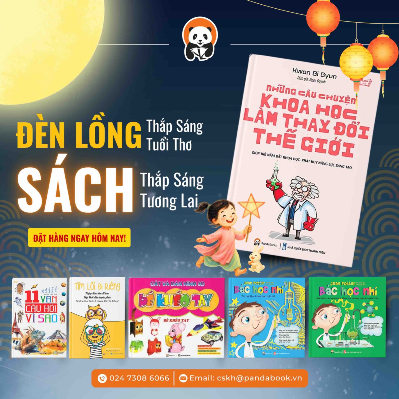 🎐 Đèn Lồng Thắp Sáng Tuổi Thơ - Sách Thắp Sáng Tương Lai 📚🌕
