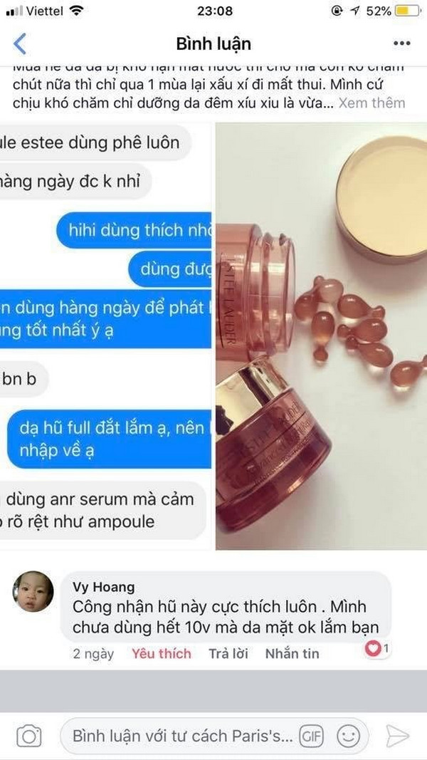 review viên nang phục hồi da Estee Lauder