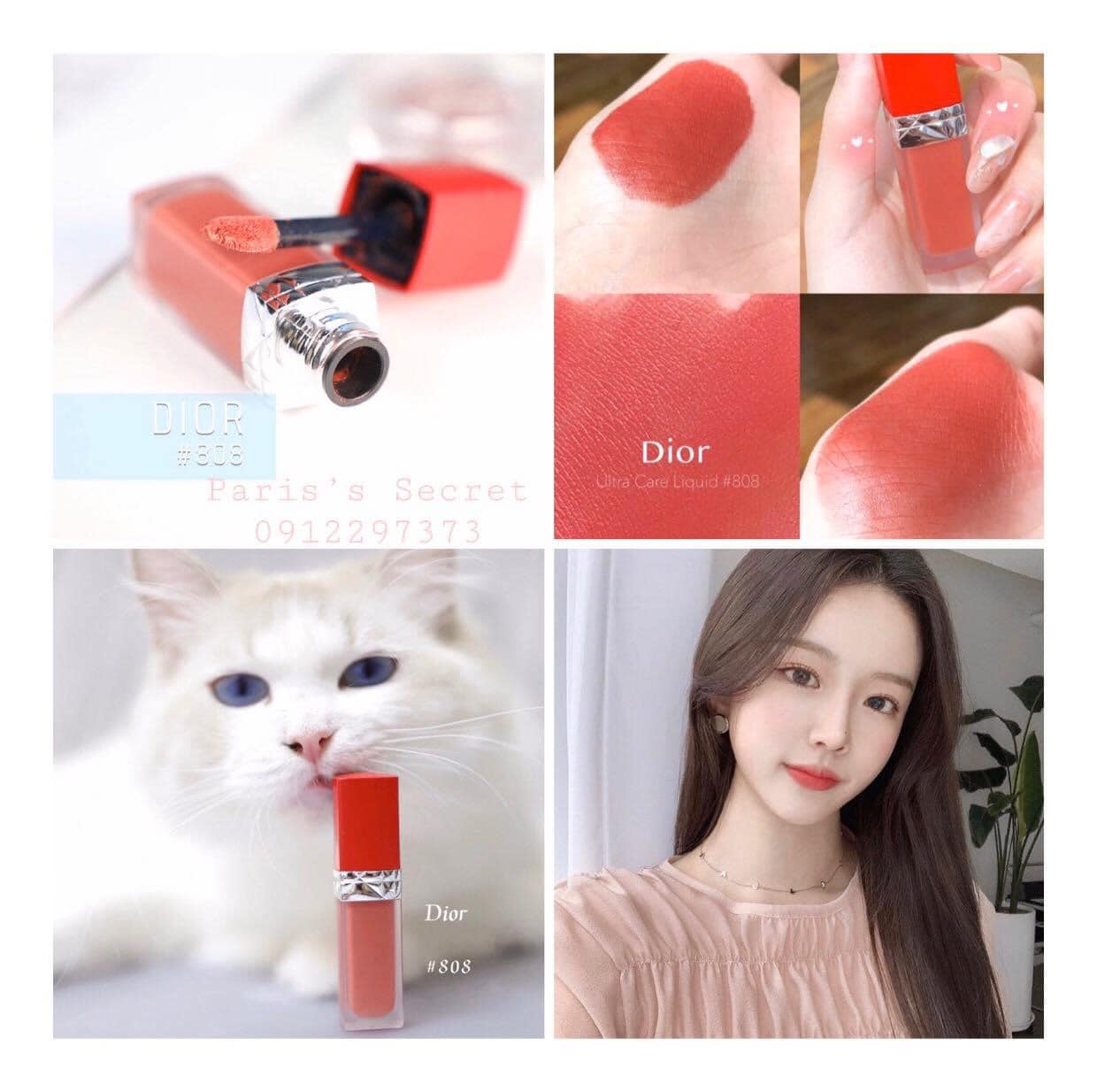 Sở hữu Dior Rouge Caress khiến các cô gái trở nên trẻ trung hơn