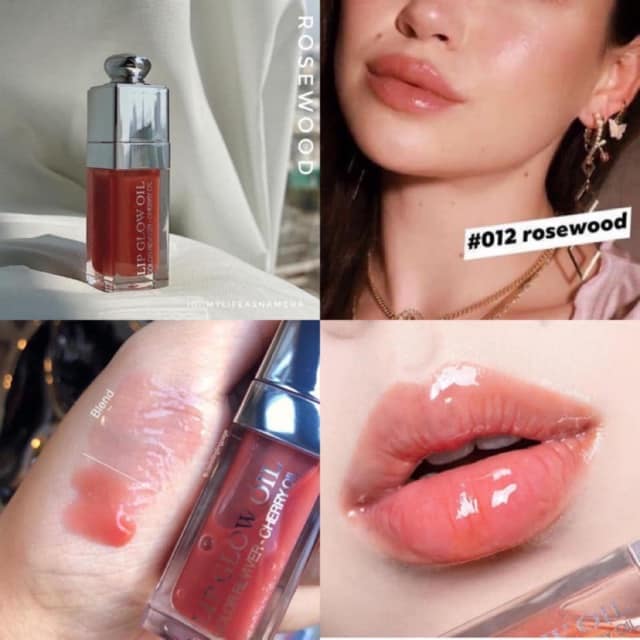 Dior Lip Glow Oil RoseWood mang lại cho các nàng làn môi căng mọng