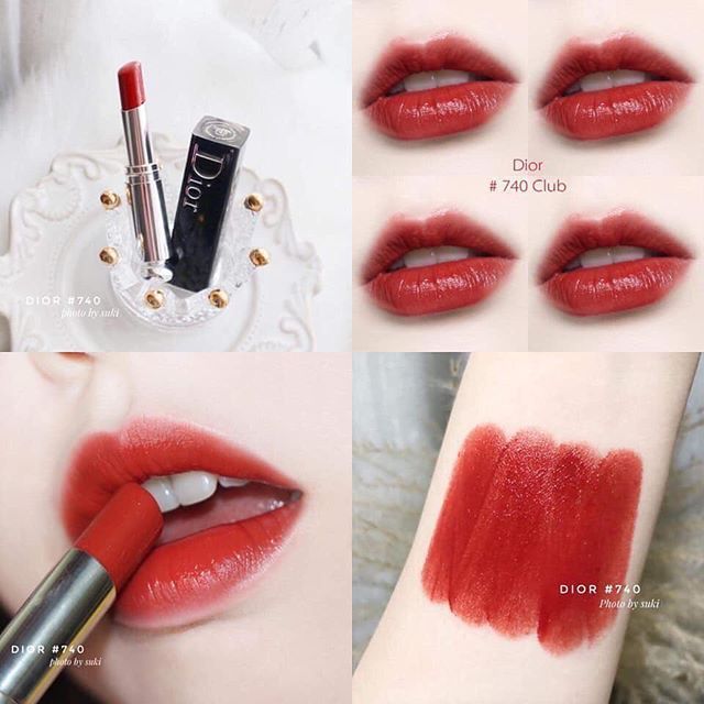 Dior Rouge Couture Colour Lipstick với sắc đỏ tươi cuốn hút không ngờ