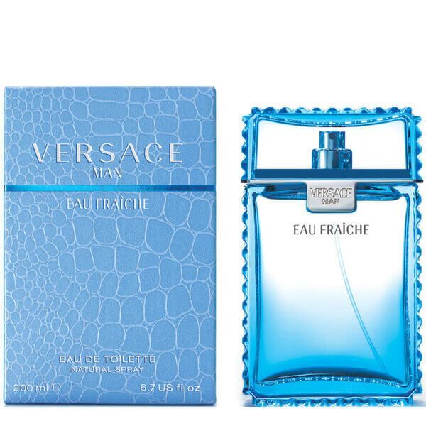 Versace Man Eau Fraiche toát lên vẻ màu xanh tươi mát của biển đại dương