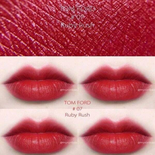 Tom Ford Ruby Rush mang sắc đỏ đẹp nhất dòng son