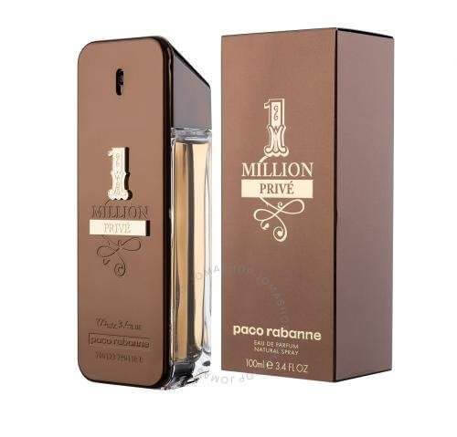 Sắc nâu bao trùm Paco Rabanne One Million Prive mang lại vẻ đẹp cổ điển