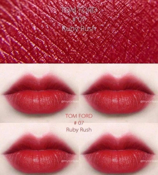 Son Tom Ford - 07 RUBY RUSH ĐỎ TƯƠI