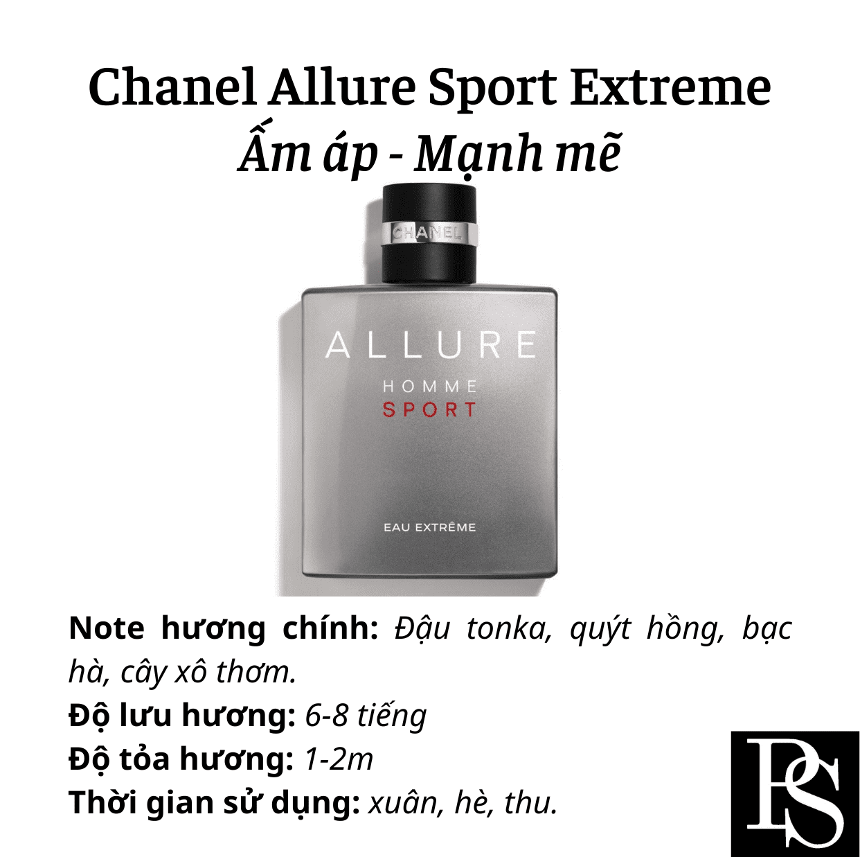 Nước hoa Nam - Chanel Allure Homme Sport Eau Extreme 100ML