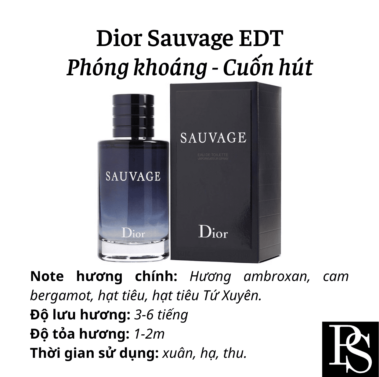 Nước hoa Nam - Dior Sauvage EDT