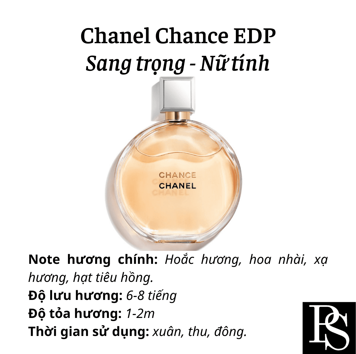 Nước hoa Nữ - Chanel Chance EDP