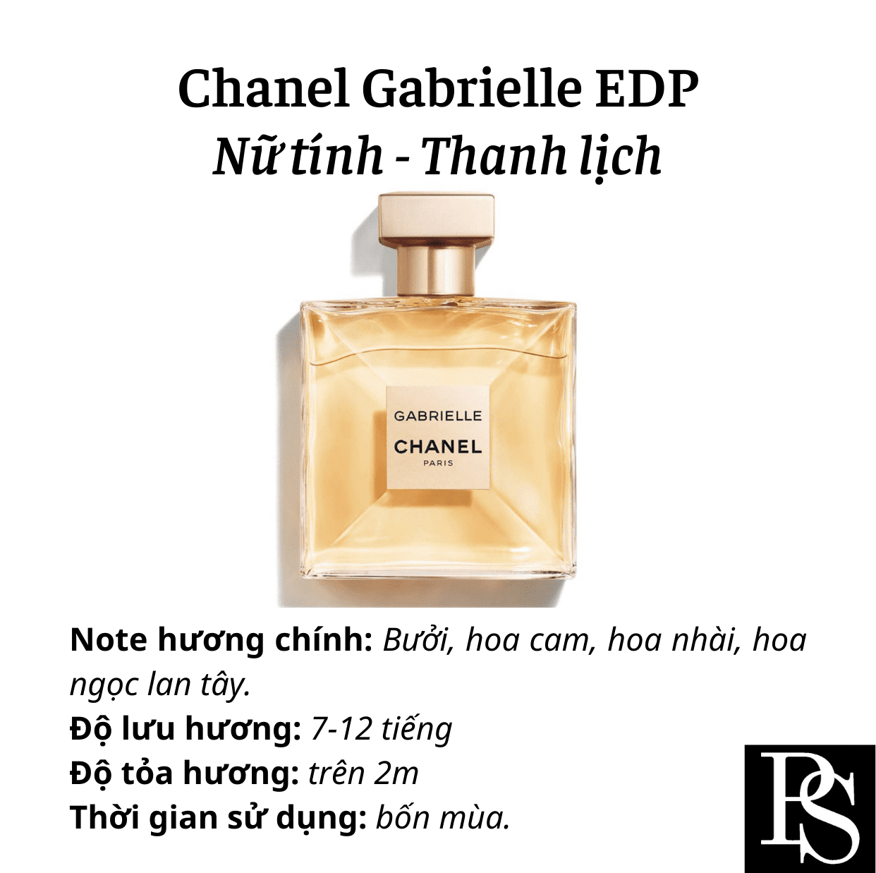 Nước hoa Nữ - Chanel Gabrielle EDP