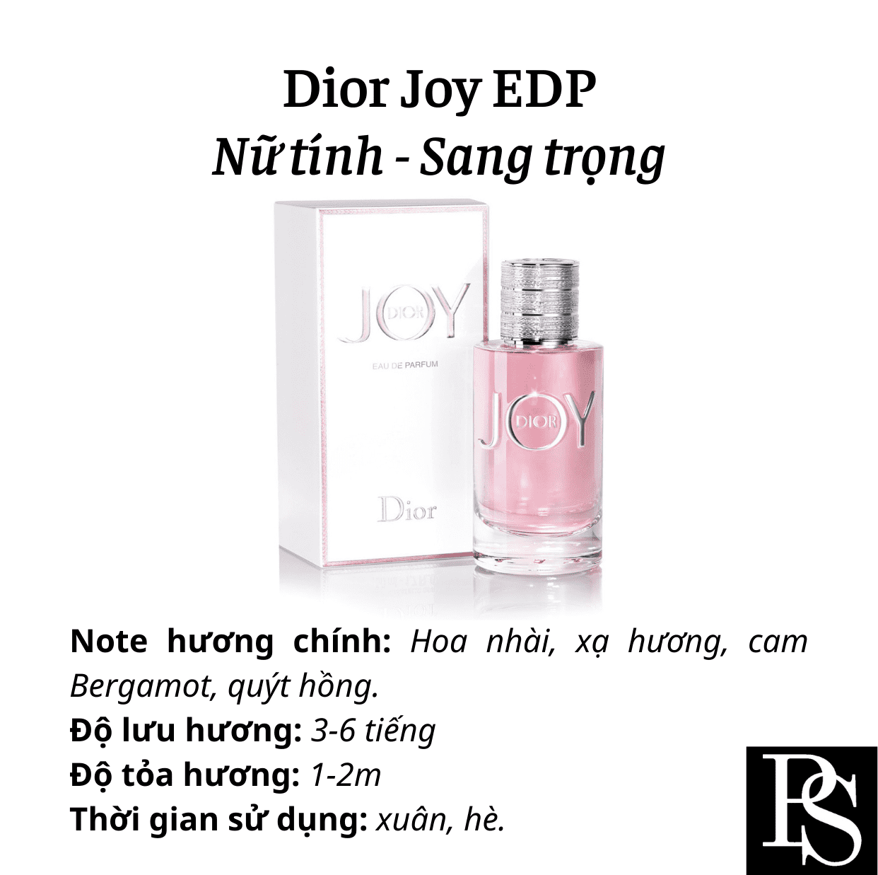 Nước hoa Nữ - Dior Joy