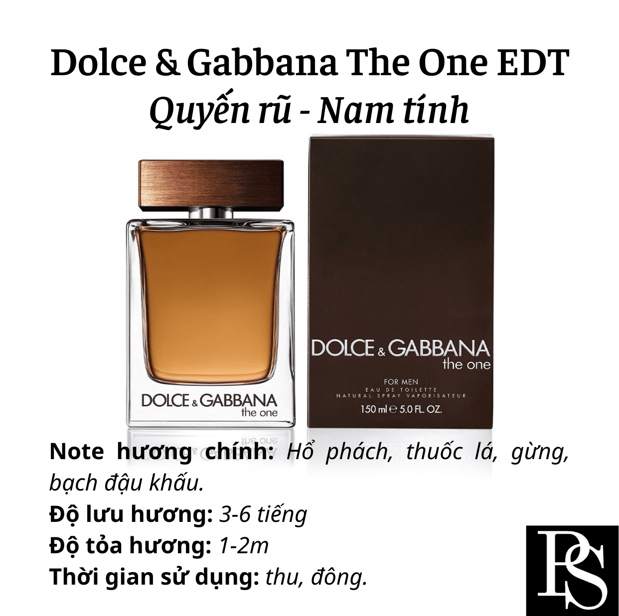 Nước hoa Nam - DG The One EDT