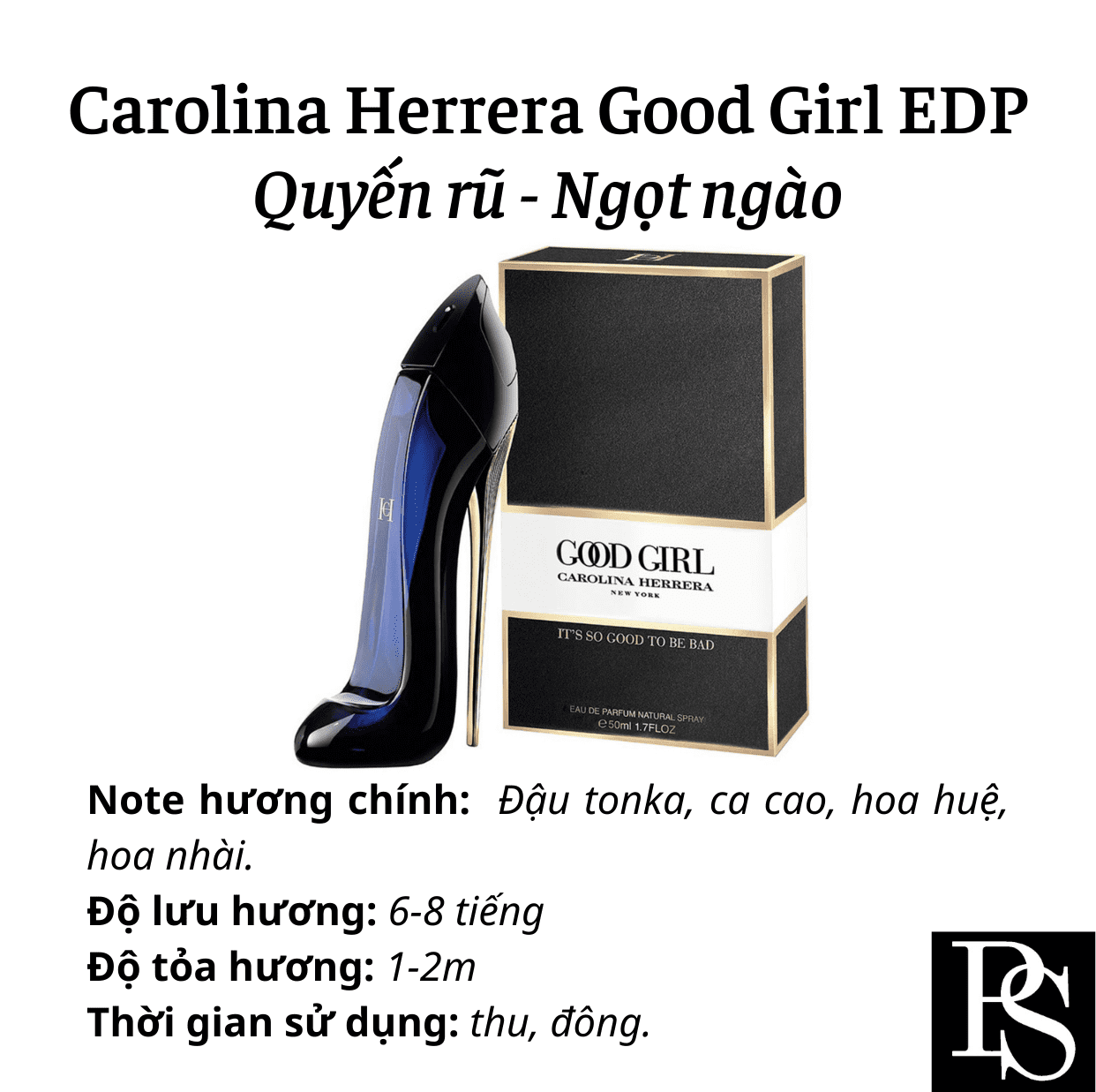 Nước hoa Nữ - Carolina Herrera Good Girl