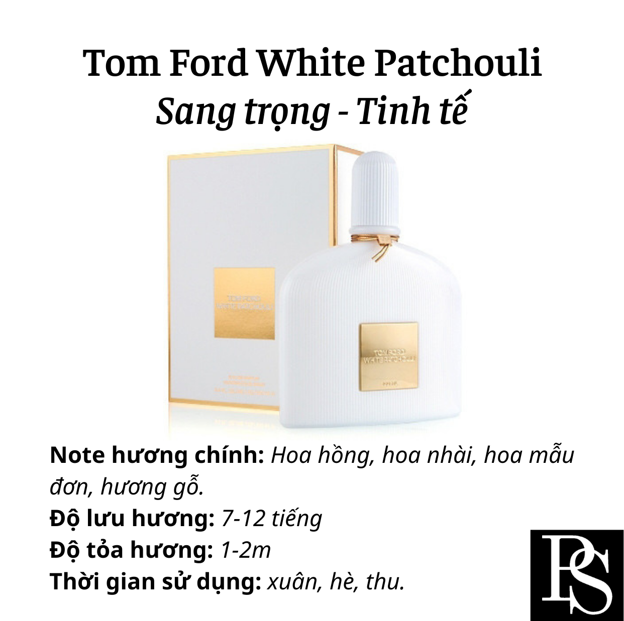 Nước hoa Nữ - Tom Ford White Patchouli EDP