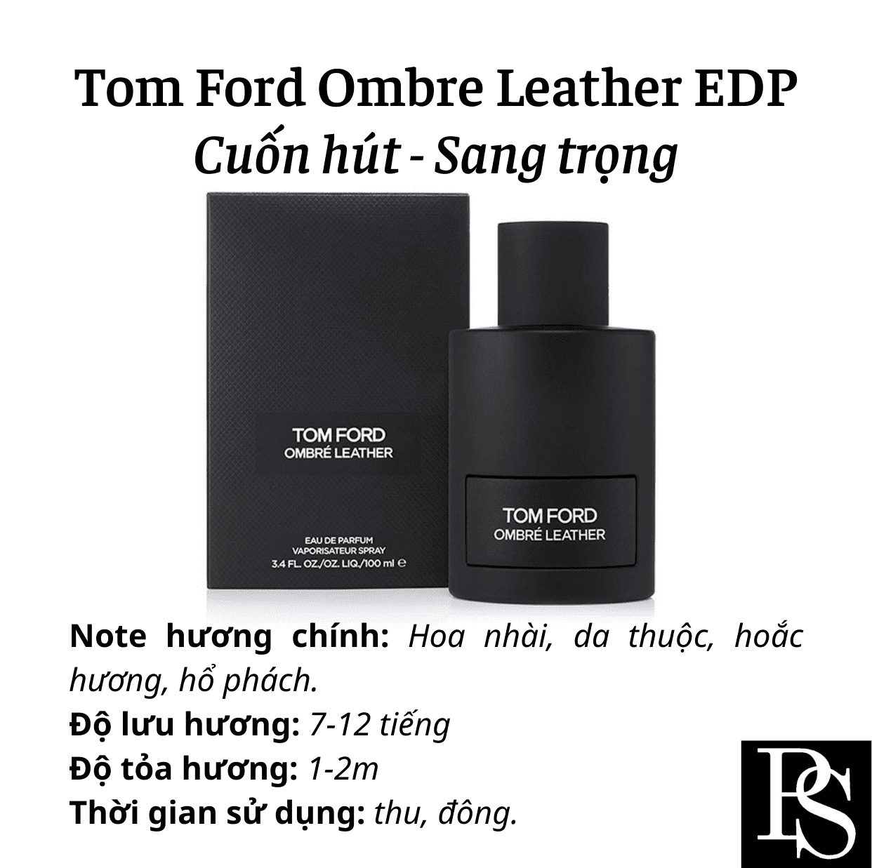 Nước hoa Unisex - Tom Ford Ombre Leather EDP