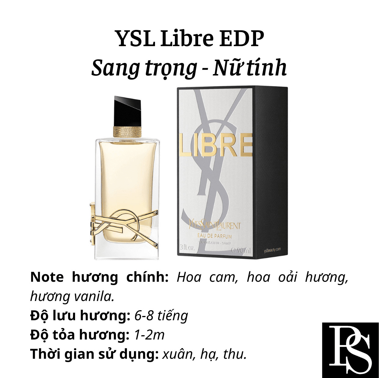 Nước hoa Nữ - YSL Libre EDP