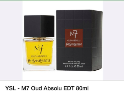 Nước hoa Nam - YSL M7 Oud Absolu 80ML