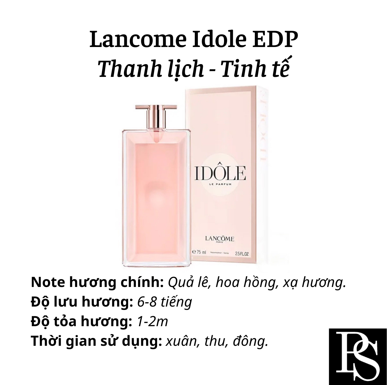 Nước hoa Nữ - Lancome Idôle