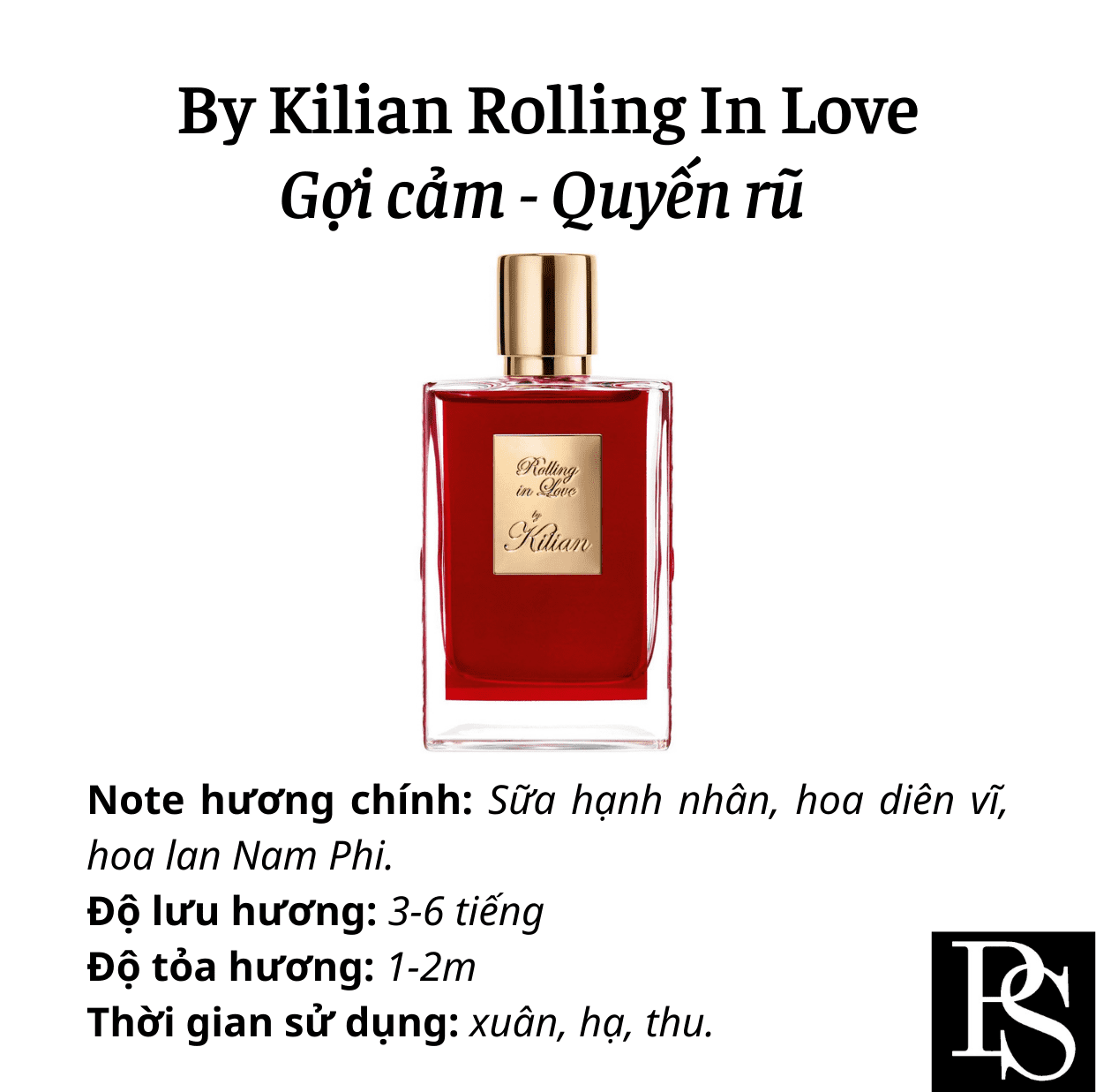 Nước hoa Niche - By Kilian Rolling In Love