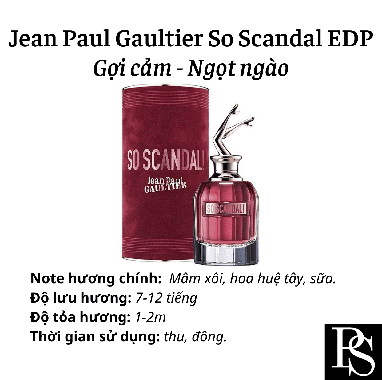 Jean paul gaultier so best sale scandal 30ml