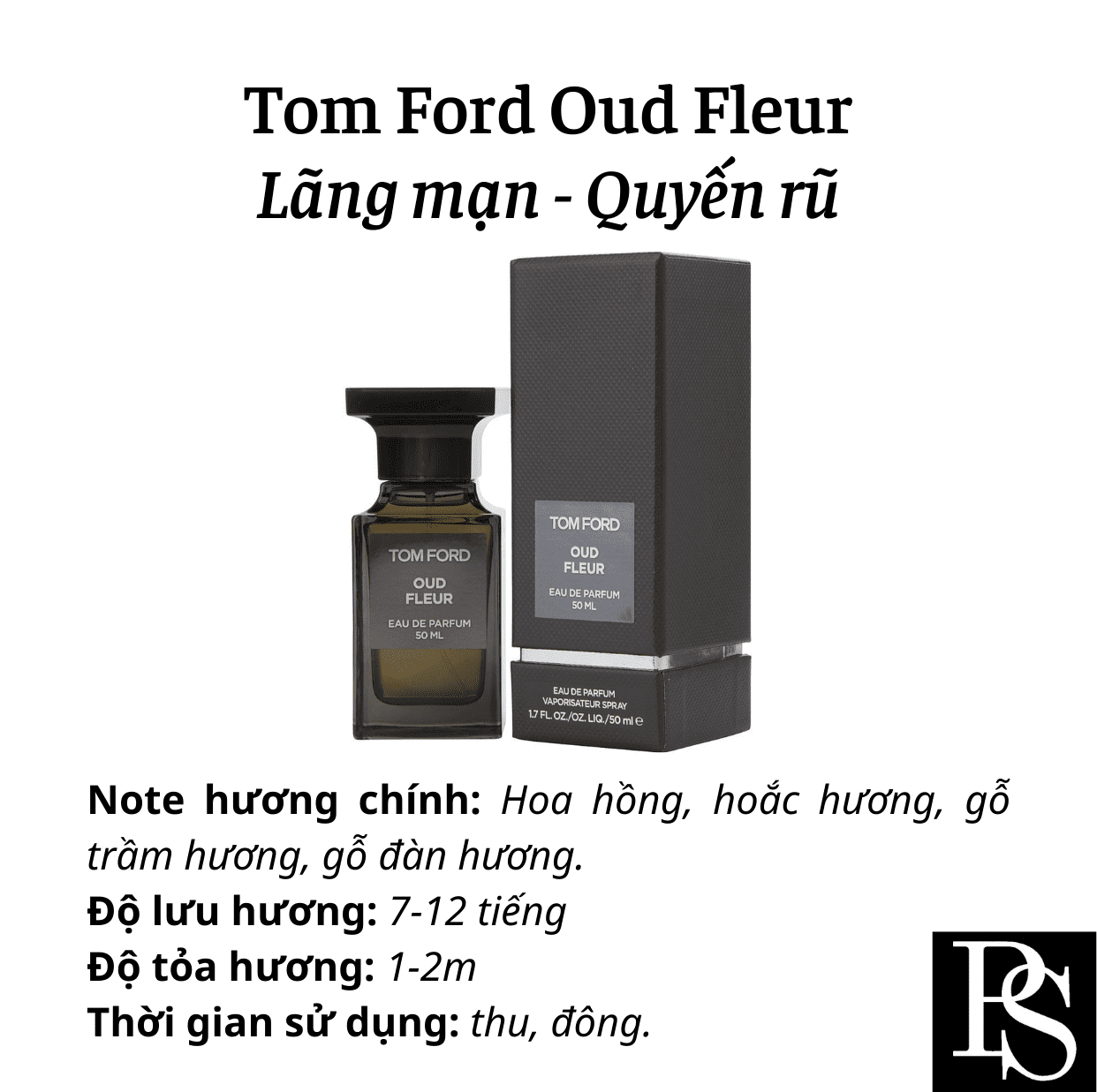 Nước hoa Niche - Tom Ford Oud Fleur