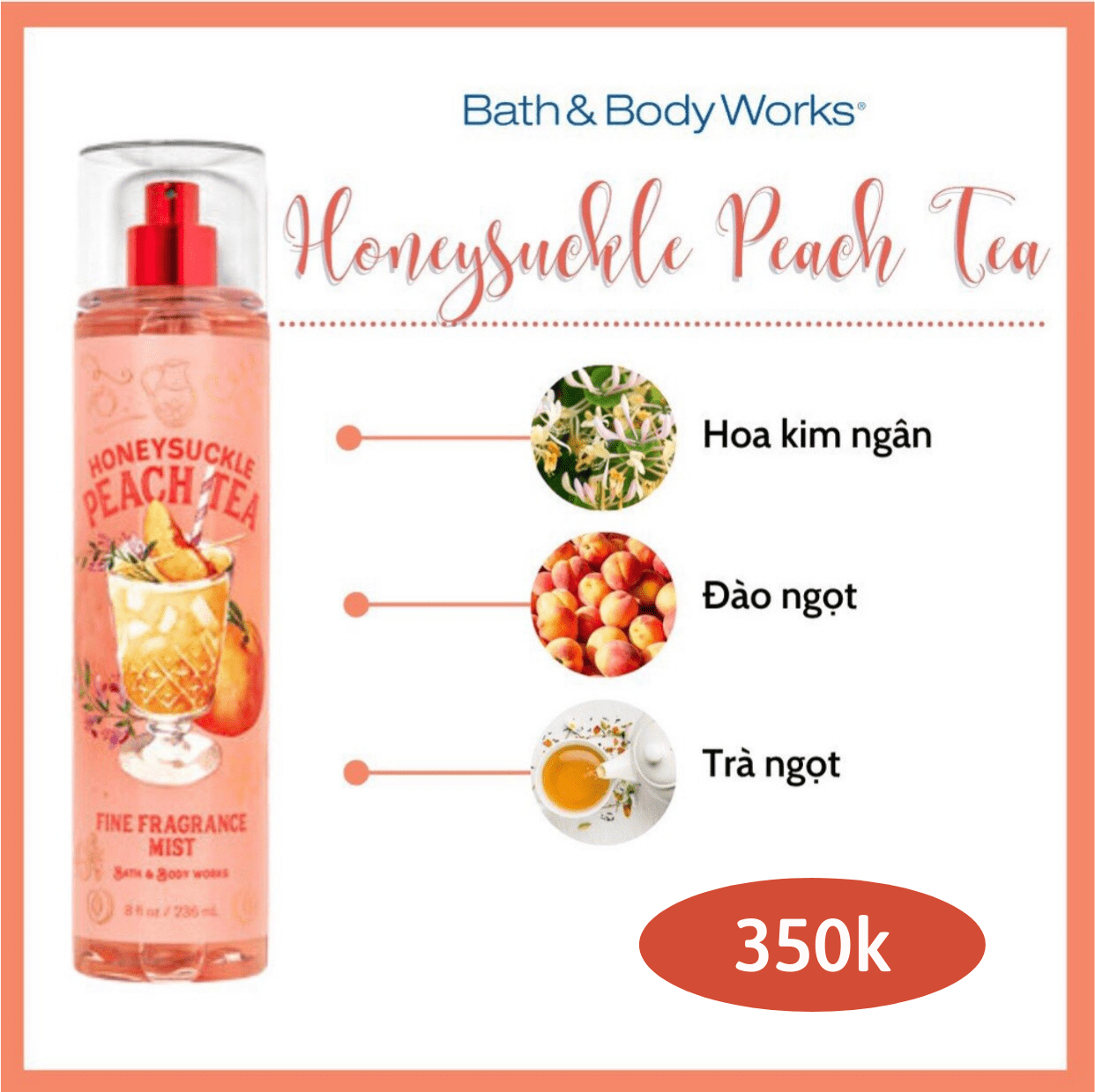 Body Mist BATH & BODY WORKS 236ml