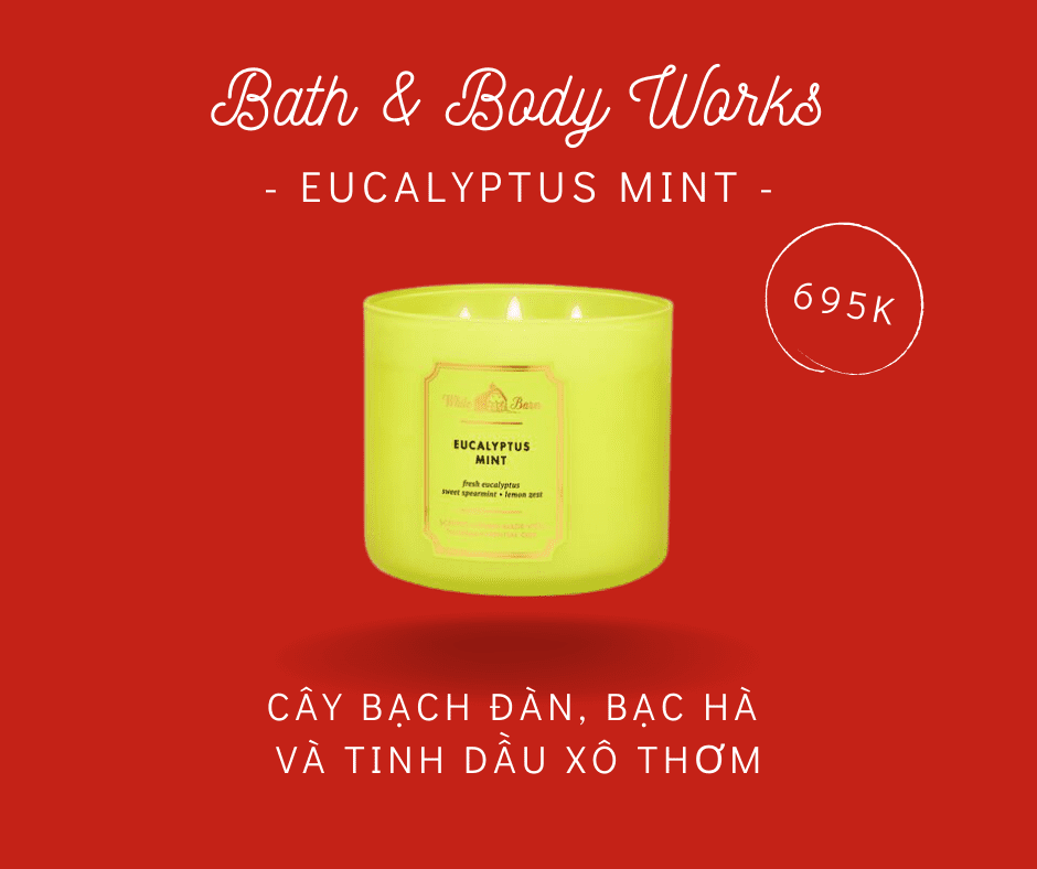 Nến Bath & Body Works 3 Bấc - 411gam