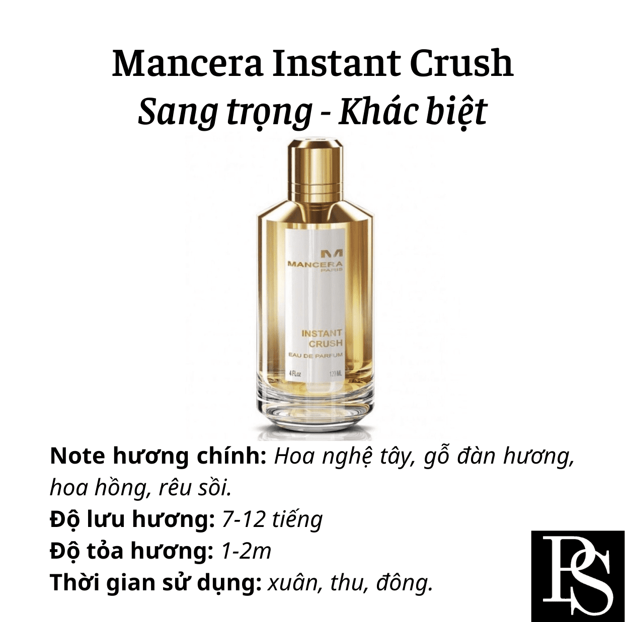 Nước hoa Niche - Mancera Instant Crush