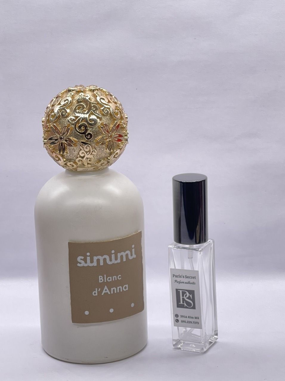 Nước hoa Niche - simimi Blanc d'Anna Eau Parfumée