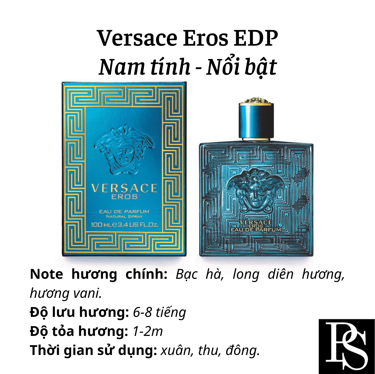 Nước hoa Nam - Versace Eros EDP