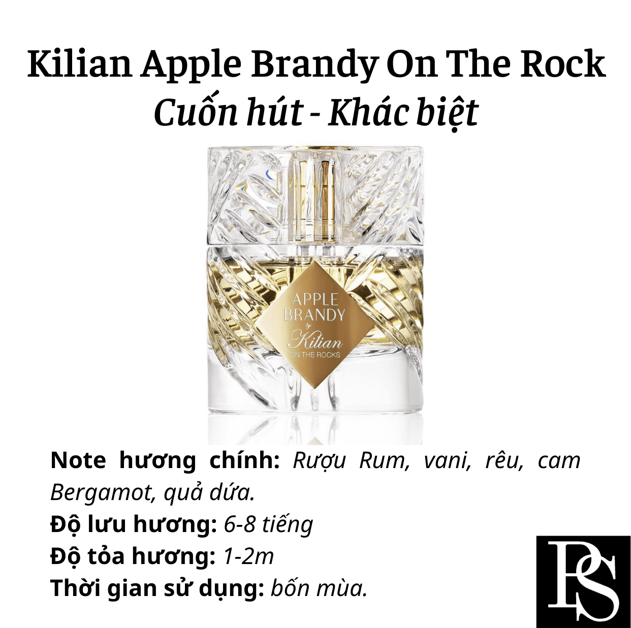 Nước hoa Niche - By Kilian Apple Brandy On The Rocks EDP