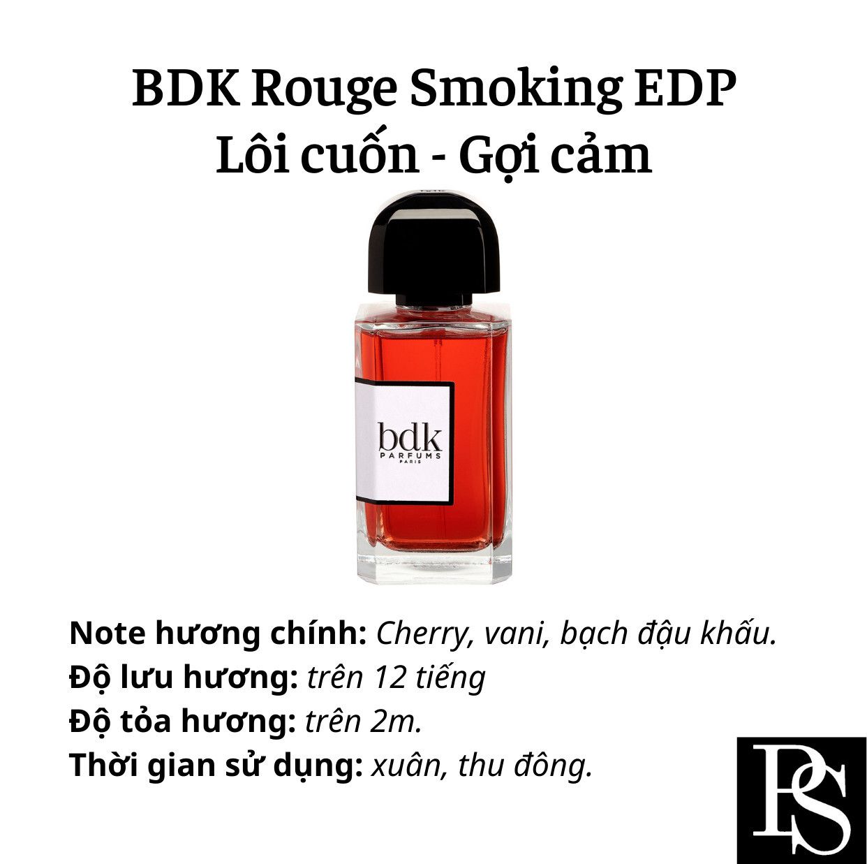 Nước hoa Niche - bdk Rouge Smoking