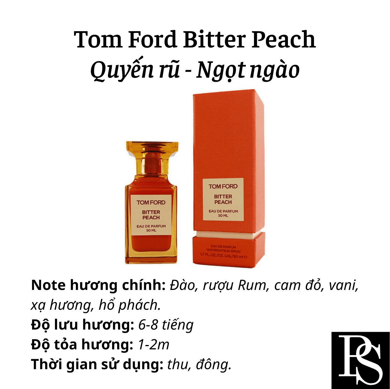 Nước hoa Niche - Tom Ford Bitter Peach EDP